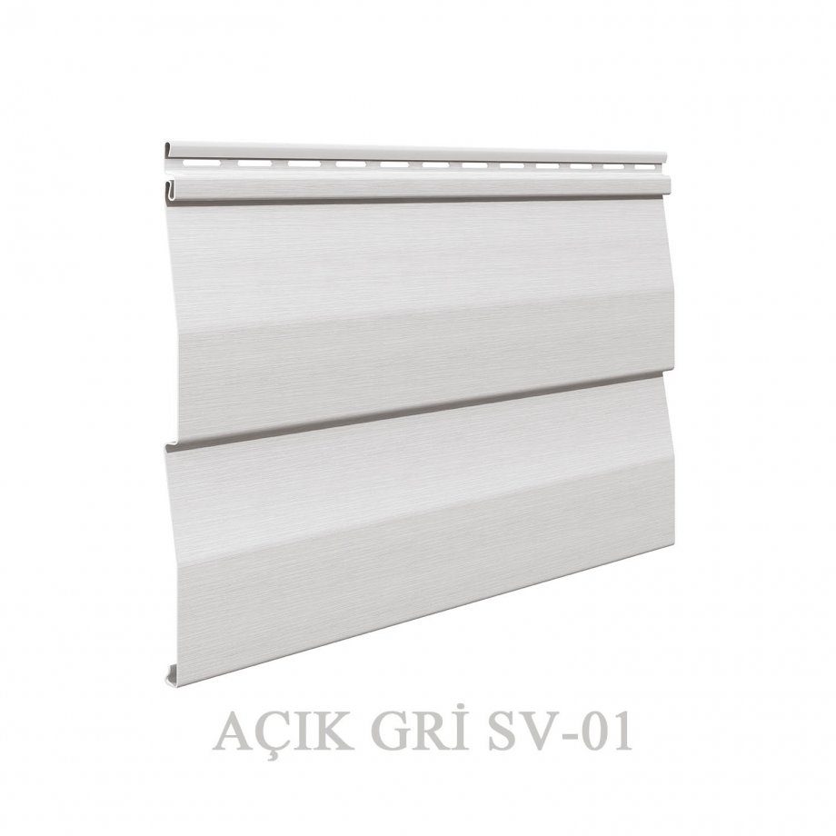 Açık Gri SV-01 siding paneli