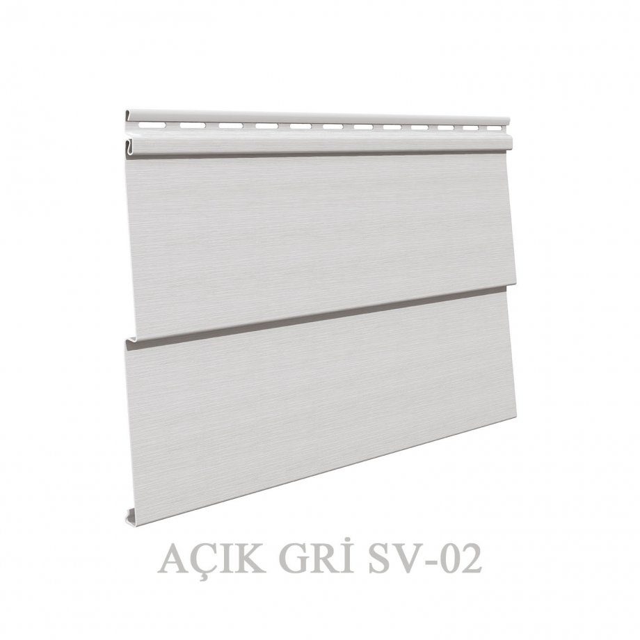 Açık Gri SV-02 siding paneli