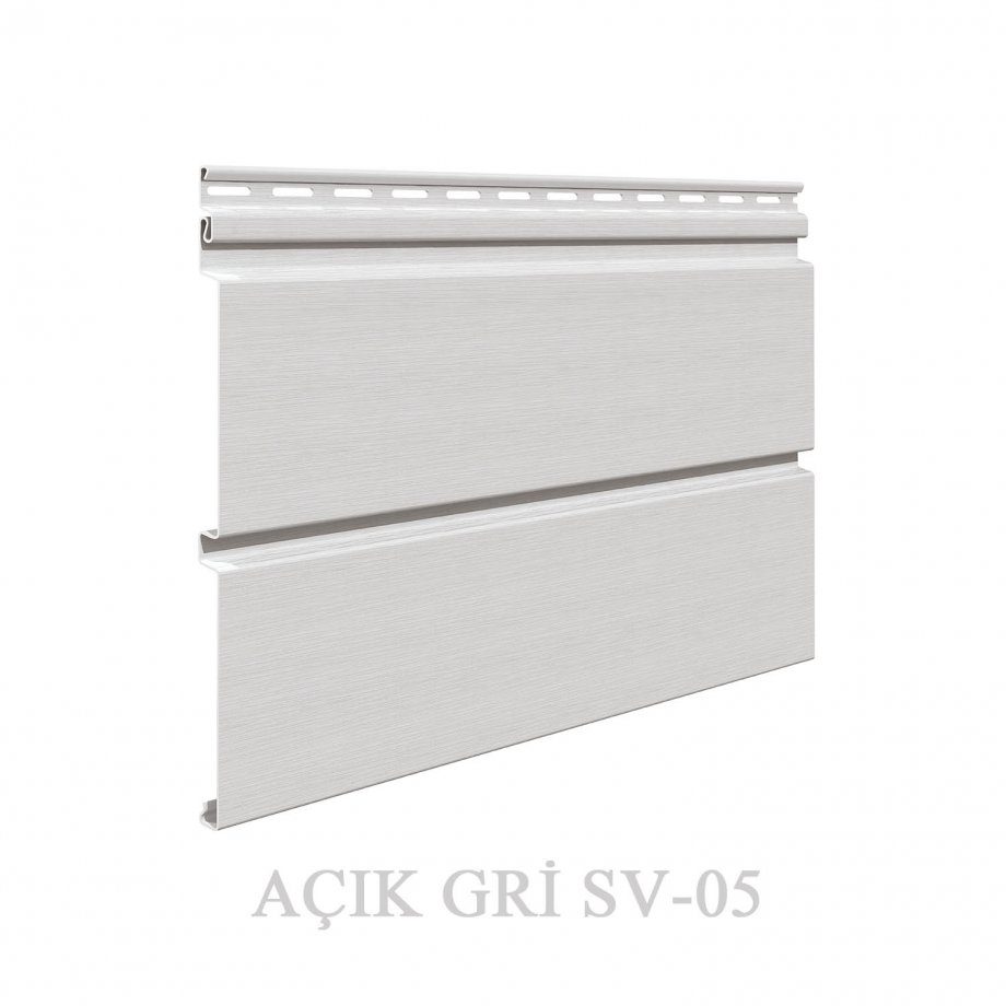 Açık Gri SV-05 siding paneli