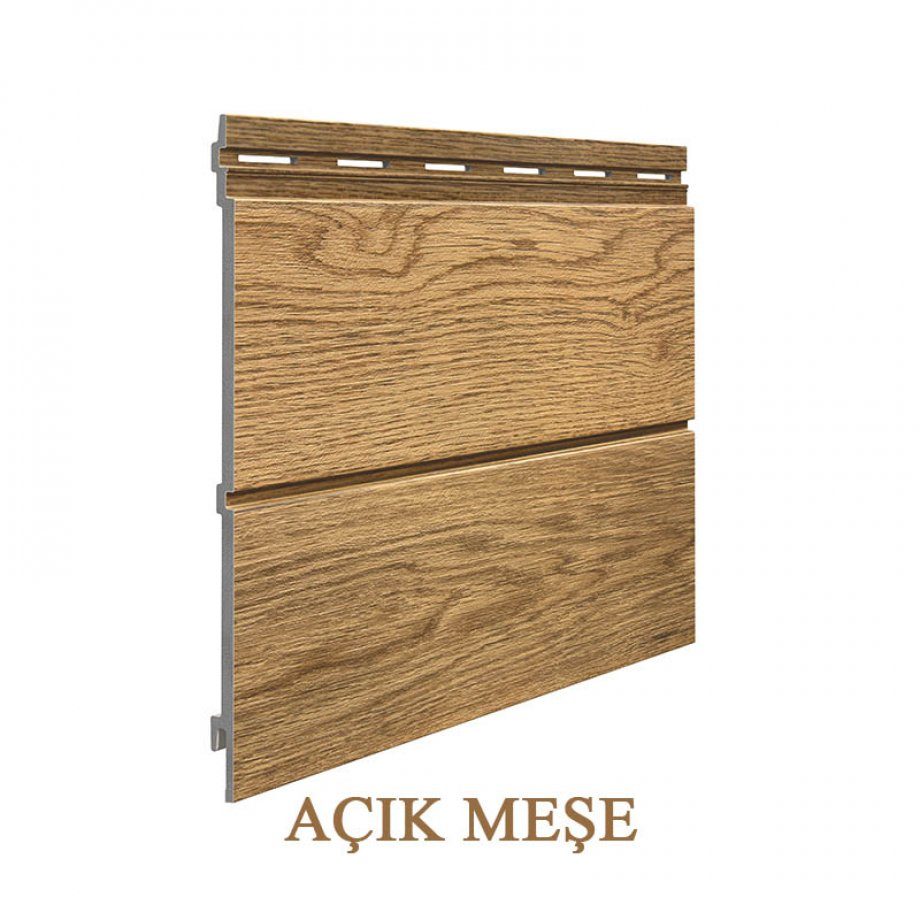 Açık Meşe Çift Tahta siding paneli