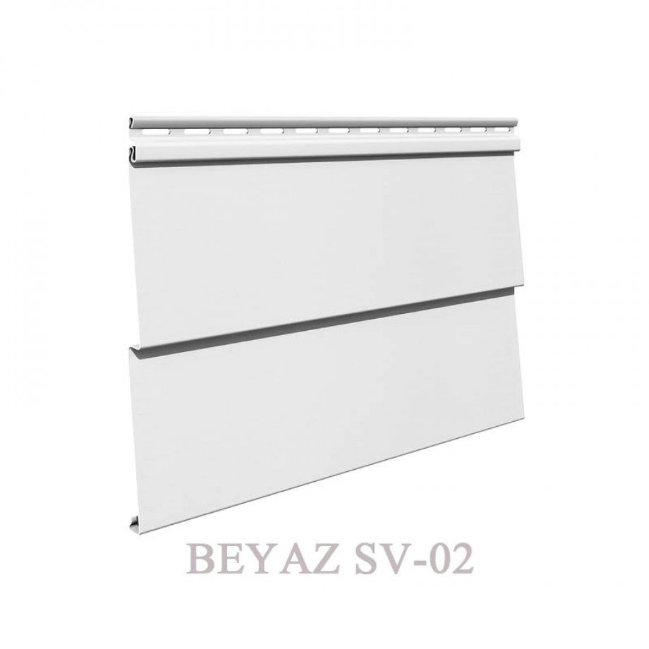Beyaz SV-02 siding paneli