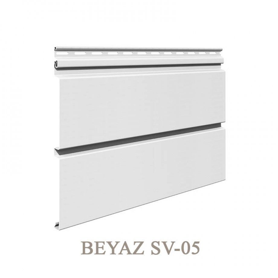 Beyaz SV-05 siding paneli