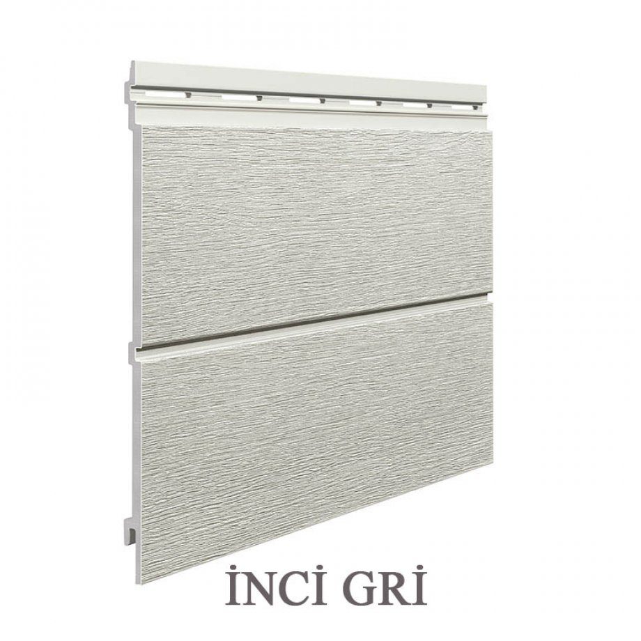İnci Gri Çift Tahta siding paneli