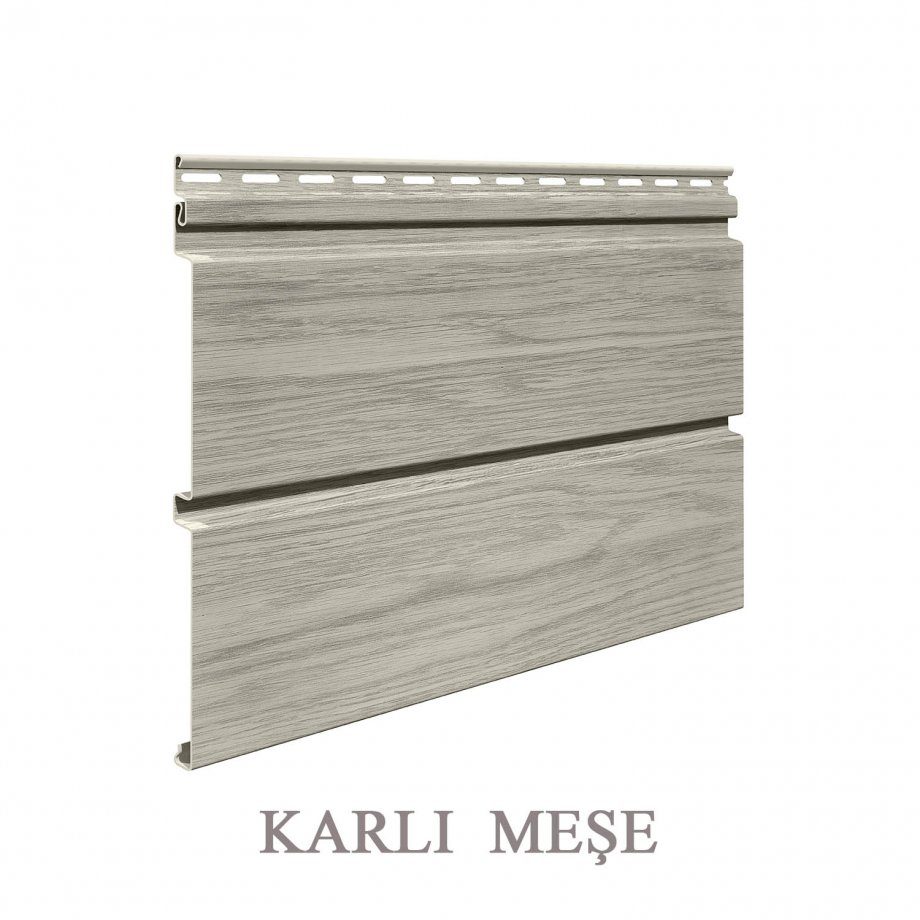 Karlı Meşe Çift Tahta siding paneli