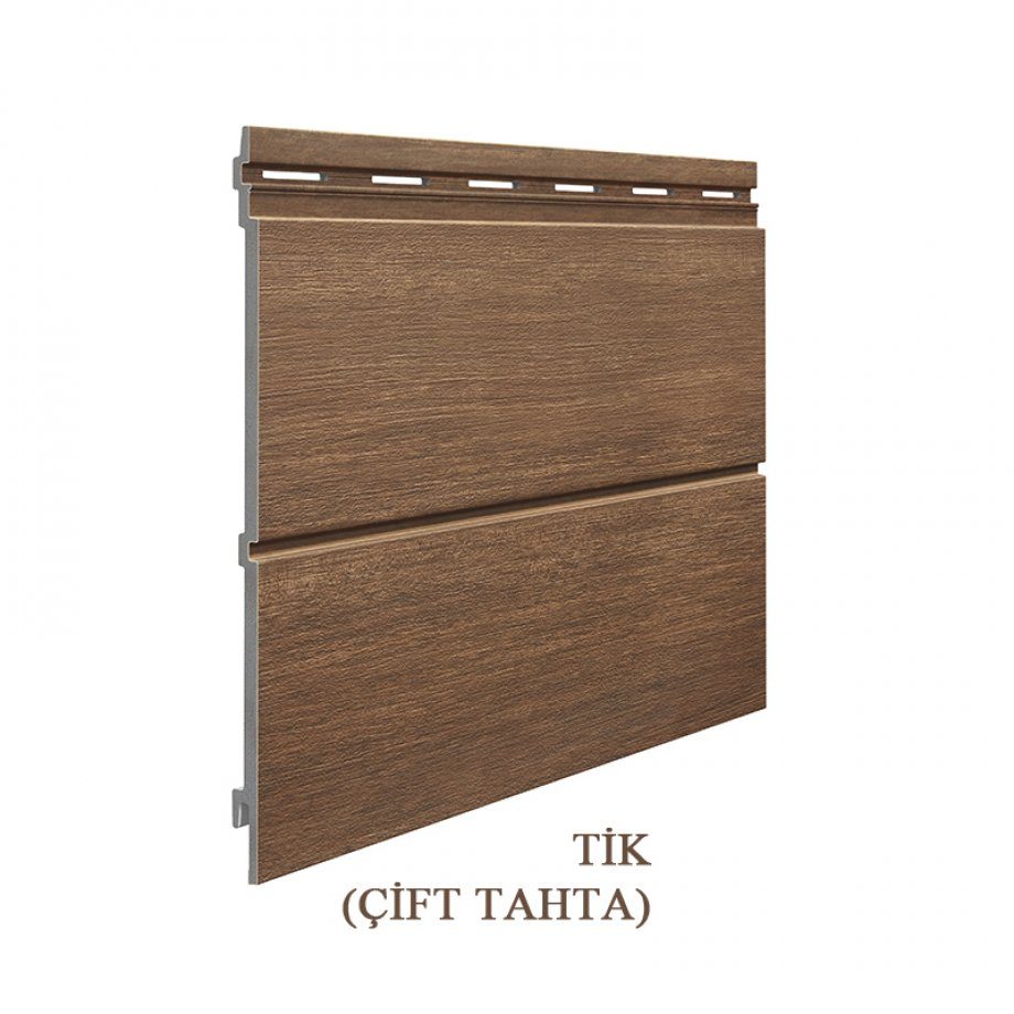 Tik Çift Tahta siding paneli