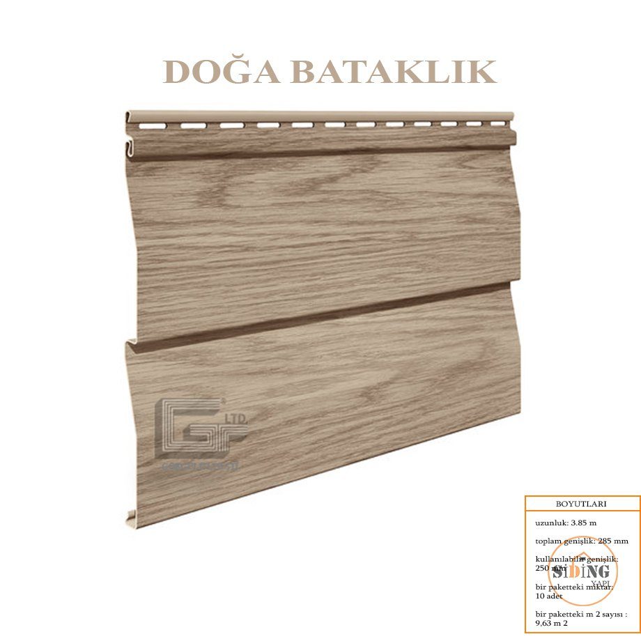 Doğa Bataklık siding paneli — ürün kartelası